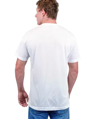 Tultex 241 Unisex Ultra Blend Poly-Rich Tee White