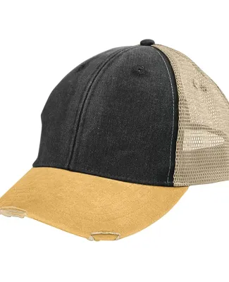 Ollie Cap in Blk/ mstrd/ tan