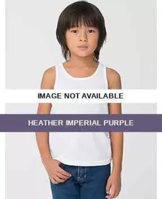 American Apparel BB108W Toddler Poly-Cotton Tank Heather Imperial Purple