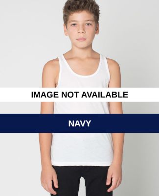American Apparel BB208W Youth Poly-Cotton Tank Navy