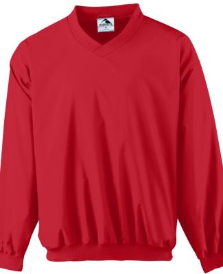 Augusta Sportswear 3415 Micro Poly Windshirt in Red