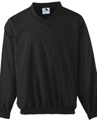 Augusta Sportswear 3415 Micro Poly Windshirt in Black