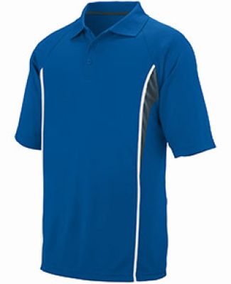 Augusta Sportswear 5023 Rival Sport Shirt ROYAL/ SLATE/ WH