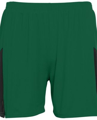 Augusta Sportswear 335 Sprint Short in Dark green/ black