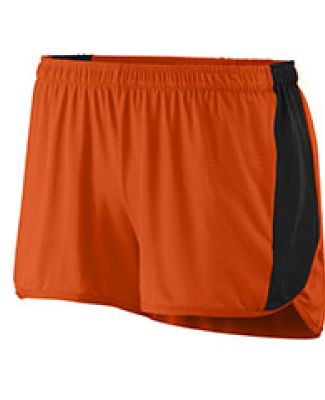 Augusta Sportswear 337 Women's Sprint Short in Orange/ black