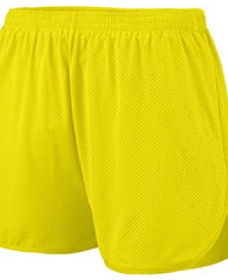 Augusta Sportswear 338 Solid Split Short in Power yellow