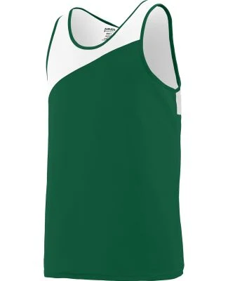 Augusta Sportswear 353 Youth Accelerate Jersey in Dark green/ white