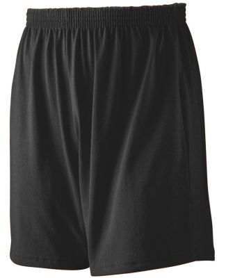 Augusta Sportswear 991 Youth Jersey Knit Short in Black
