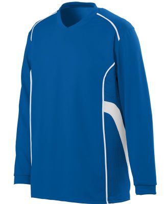 Augusta Sportswear 1085 Winning Streak Long Sleeve ROYAL/ WHITE