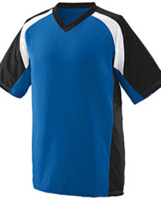 Augusta Sportswear 1535 Nitro Jersey in Royal/ black/ white
