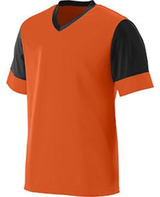 Augusta Sportswear 1600 Lightning Jersey in Orange/ black