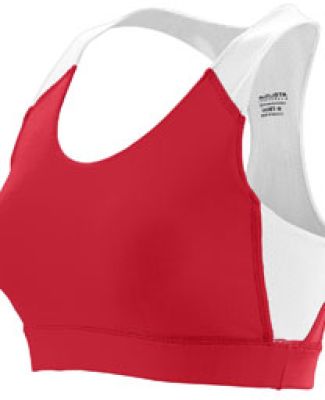 Augusta Sportswear 2418 Girls' All Sport Sports Br Red/ White