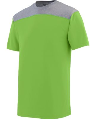 Augusta Sportswear 3056 Youth Challenge T-Shirt LIME/ GRPHT HTHR