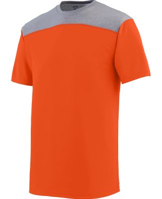 Augusta Sportswear 3056 Youth Challenge T-Shirt ORNGE/ GRP HTHR