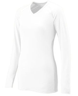Augusta Sportswear 1305 Women's Spike Jersey WHITE/ WHITE