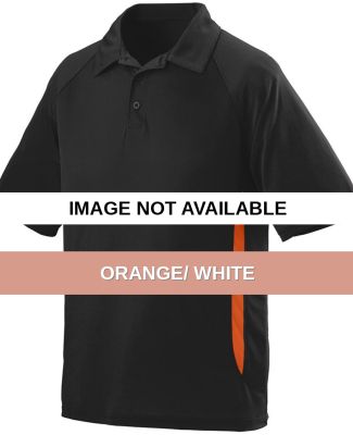 Augusta Sportswear 5005 Mission Sport Shirt Orange/ White