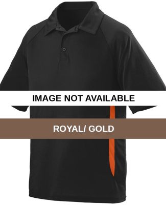 Augusta Sportswear 5005 Mission Sport Shirt Royal/ Gold