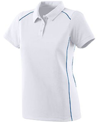 Augusta Sportswear 5092 Ladies' Winning Streak Spo in White/ royal