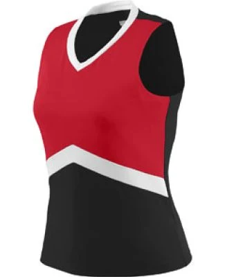 Augusta Sportswear 9201 Girls' Cheerflex Shell in Black/ red/ white
