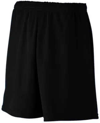 Augusta Sportswear 733 Mini Mesh League Short BLACK