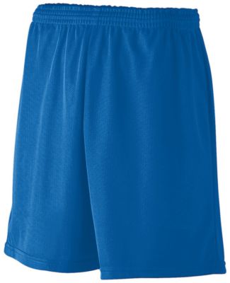 Augusta Sportswear 734 Youth Mini Mesh League Shor ROYAL