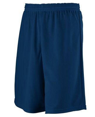 Augusta Sportswear 738 Longer Length Mini Mesh Lea NAVY