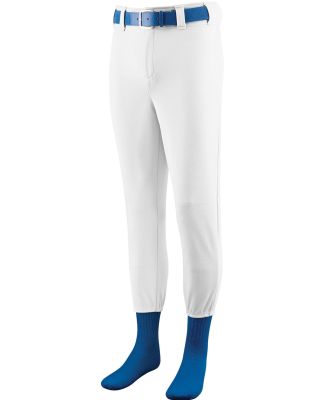 Augusta Sportswear 801 Softball/Baseball Pant in White