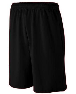 Augusta Sportswear 809 Youth Longer Length Wicking in Black