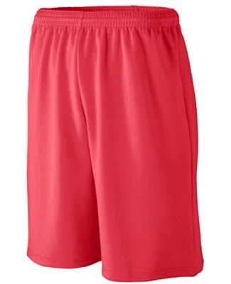 Augusta Sportswear 809 Youth Longer Length Wicking in Red