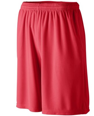 Augusta Sportswear 814 Youth Longer Length Wicking in Red