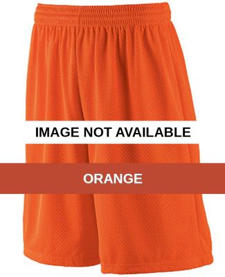 Augusta Sportswear 849 Youth Long Tricot Mesh Shor Orange