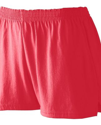 Augusta Sportswear 987 Women's Trim Fit Jersey Sho in Red