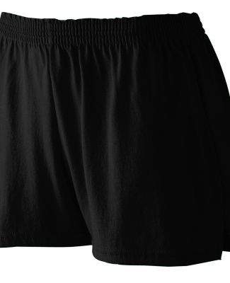 Augusta Sportswear 987 Women's Trim Fit Jersey Sho in Black