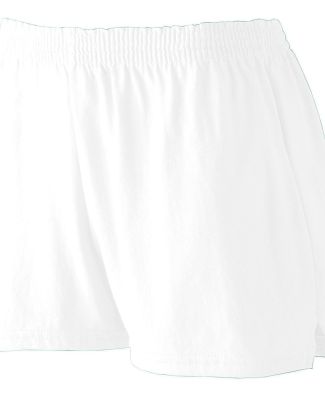 Augusta Sportswear 987 Women's Trim Fit Jersey Sho in White
