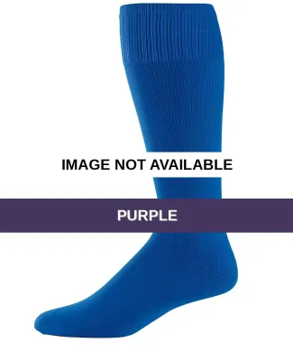Augusta Sportswear 6020 Game Socks- Intermediate Purple