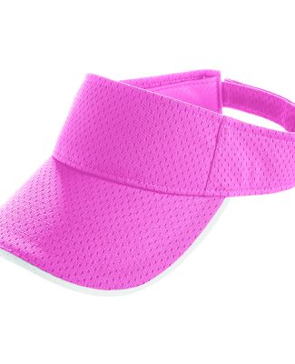 Augusta Sportswear 6224 Youth Athletic Mesh Two-Co in Pink/ white