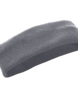 Augusta Sportswear 6745 Chill Fleece Headband/Earb in Charcoal heather