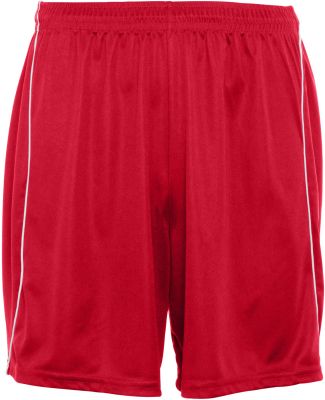 Augusta Sportswear 460 Wicking Soccer Short with P in Red/ white