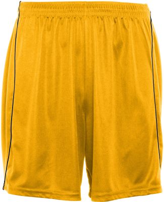 Augusta Sportswear 461 Youth Wicking Soccer Short  in Gold/ black