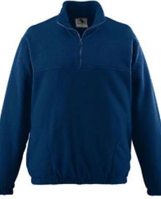 Augusta Sportswear 3530 Chill Fleece Half-Zip Pull in Navy