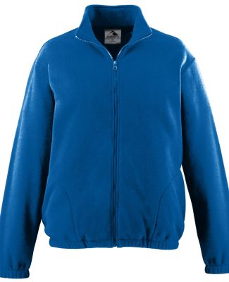 Augusta Sportswear 3540 Chill Fleece Full Zip Jack in Royal