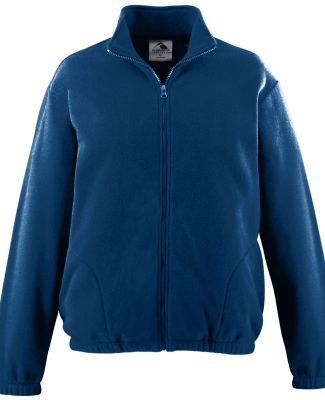 Augusta Sportswear 3540 Chill Fleece Full Zip Jack in Navy