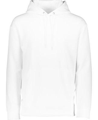 Augusta Sportswear 5505 Wicking Fleece Hoodie in White