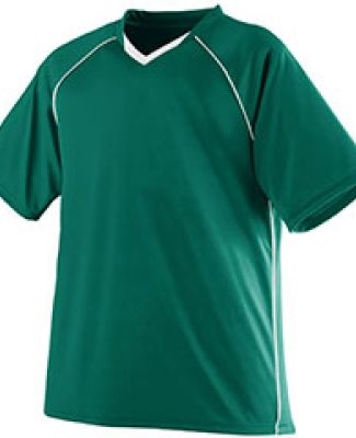 Augusta Sportswear 214 Striker Jersey in Dark green/ white