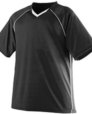 Augusta Sportswear 214 Striker Jersey in Black/ white
