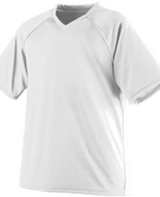 Augusta Sportswear 214 Striker Jersey in White/ white