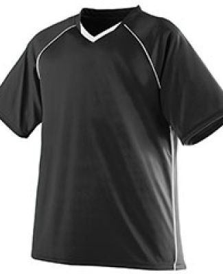 Augusta Sportswear 215 Youth Striker Jersey in Black/ white
