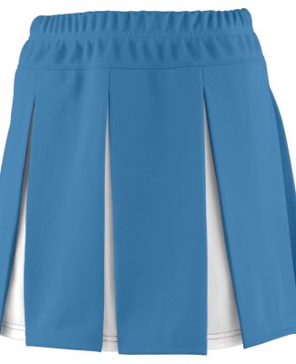 Augusta Sportswear 9115 Women's Liberty Skirt in Columbia blue/ white
