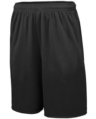 Augusta Sportswear 1428 Training Short with Pocket in Black
