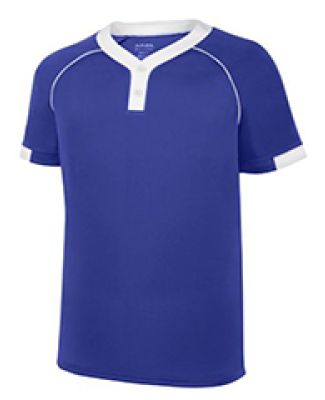 Augusta Sportswear 1552 Stanza Jersey in Purple/ white